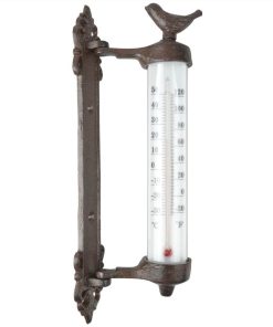 Esschert Design Wall Thermometer Brown Cast Iron BR20