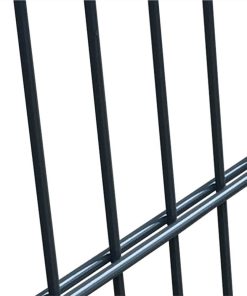 Fence Gate Steel Anthracite 103x150 Cm 6 Fence Gate Steel Anthracite 103x150 Cm -Room Fence Gate Steel Anthracite 103x150 cm 443588 4