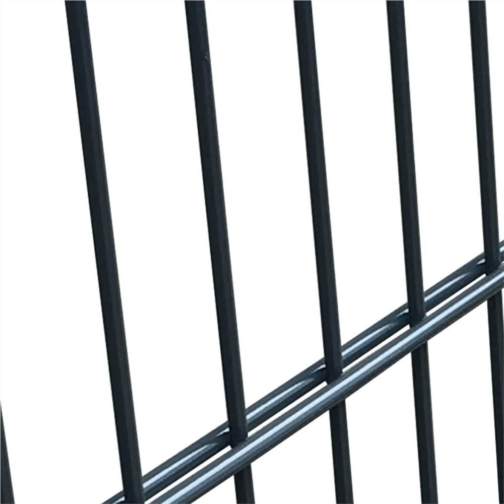 Fence Gate Steel Anthracite 103x150 cm Fence Gate Steel Anthracite 103x150 Cm -Room Fence Gate Steel Anthracite 103x150 cm 443588 4