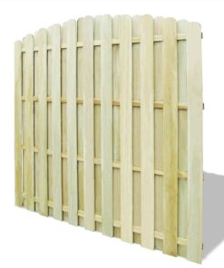 Fence Panel Impregnated Pinewood 180x(165-180) Cm -Room Fence Panel Impregnated Pinewood 180x 165 180 cm 496473 2