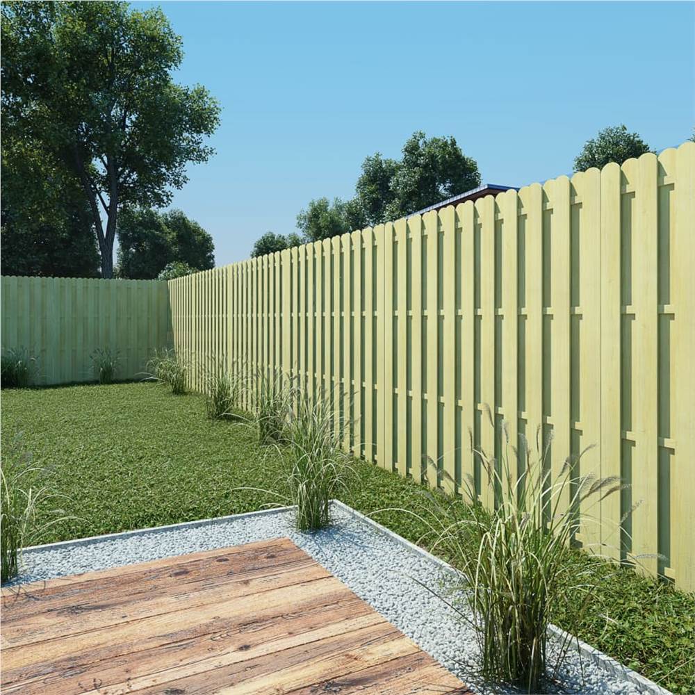 Fence Panel Impregnated Pinewood 180x180 cm Fence Panel Impregnated Pinewood 180x180 Cm -Room Fence Panel Impregnated Pinewood 180x180 cm 457778 0