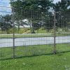Fence Panel With Posts Powder-coated Iron 6x1.6 M Anthracite 2 Fence Panel With Posts Powder-coated Iron 6x1.6 M Anthracite -Room Fence Panel with Posts Powder coated Iron 6x1 6 m Anthracite 452039 0