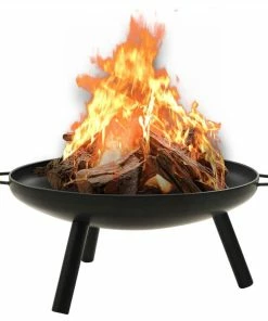 Fire Pit 70x59x28 Cm Steel