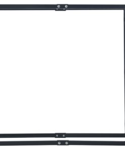 Firewood Rack Black 100x25x100 Cm Steel -Room Firewood Rack Black 100x25x100 cm Steel 429223 2