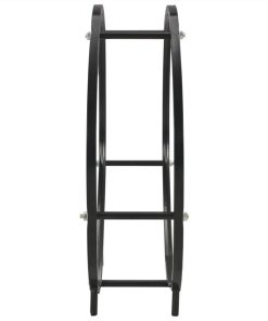 Firewood Rack Black 70x20x70 Cm Steel 5 Firewood Rack Black 70x20x70 Cm Steel -Room Firewood Rack Black 70x20x70 cm Steel 445924 3
