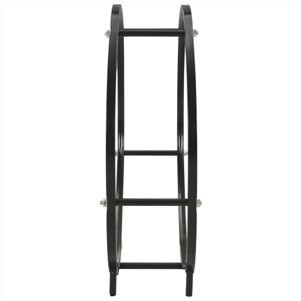 Firewood Rack Black 70x20x70 Cm Steel - Image 4