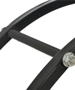 Firewood Rack Black 70x20x70 Cm Steel 6 Firewood Rack Black 70x20x70 Cm Steel -Room Firewood Rack Black 70x20x70 cm Steel 445924 4