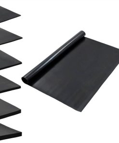 Floor Mat Anti-Slip Rubber 1.2x2 M 2 Mm Smooth