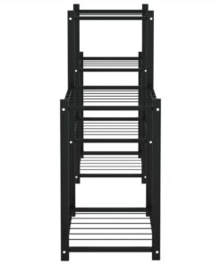 Flower Stand 83x25x60 Cm Black Iron -Room Flower Stand 83x25x60 cm Black Iron 515262 3