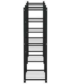 Flower Stand 83x25x80 Cm Black Iron -Room Flower Stand 83x25x80 cm Black Iron 515321 3