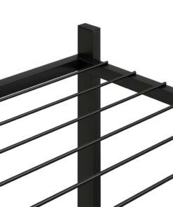 Flower Stand 83x25x80 Cm Black Iron -Room Flower Stand 83x25x80 cm Black Iron 516693 4