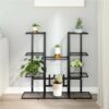 Flower Stand 94.5x25x89 Cm Black Iron 1 Flower Stand 94.5x25x89 Cm Black Iron -Room Flower Stand 94 5x25x89 cm Black Iron 515431 0