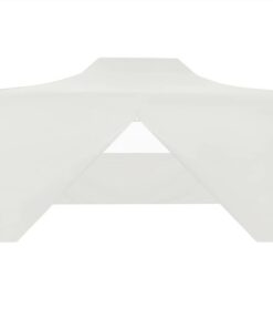 Foldable Party Tent With 4 Sidewalls 3x4.5 M White -Room Foldable Party Tent with 4 Sidewalls 3x4 5 m White 496211 2