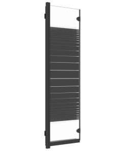 Foldable Shower Enclosure 3 Panels 130x130 Cm ESG Black 6 Foldable Shower Enclosure 3 Panels 130x130 Cm ESG Black -Room Foldable Shower Enclosure 3 Panels 130x130 cm ESG Black 515087 4