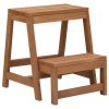 Foldable Step Stool Solid Firwood -Room Foldable Step Stool Solid Firwood 472106 0
