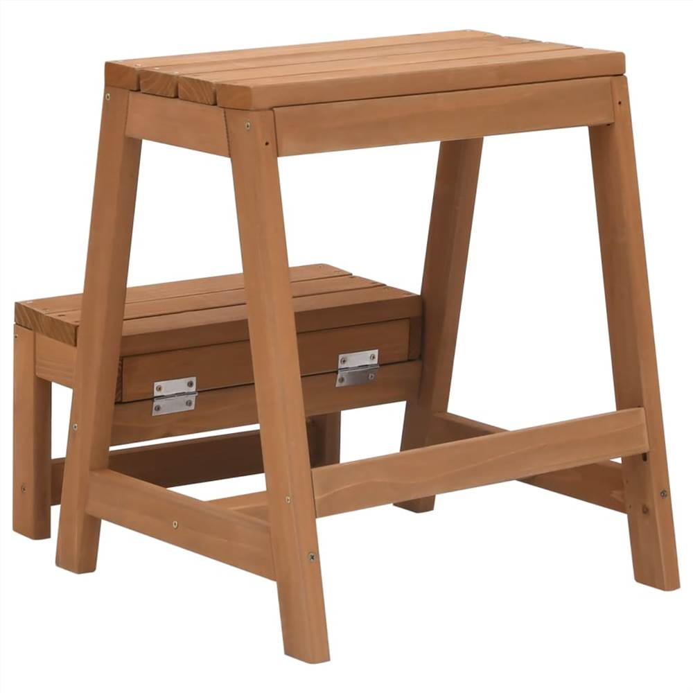 Foldable Step Stool Solid Firwood Foldable Step Stool Solid Firwood -Room Foldable Step Stool Solid Firwood 472106 3