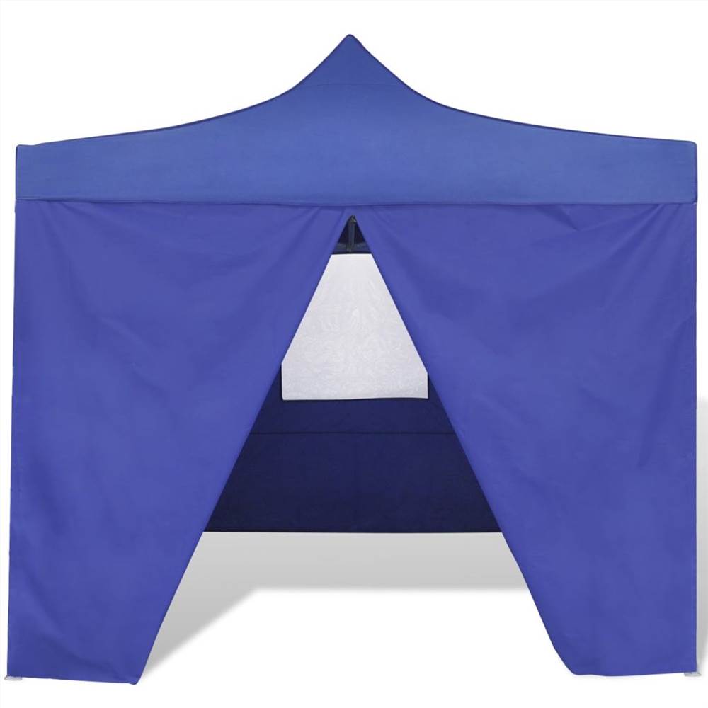 Foldable Tent 3x3 m with 4 Walls Blue Foldable Tent 3x3 M With 4 Walls Blue -Room Foldable Tent 3x3 m with 4 Walls Blue 496456 2