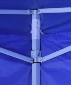 Foldable Tent 3x3 M With 4 Walls Blue 5 Foldable Tent 3x3 M With 4 Walls Blue -Room Foldable Tent 3x3 m with 4 Walls Blue 496456 3