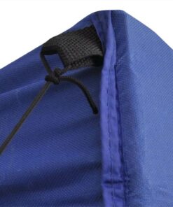 Foldable Tent 3x3 M With 4 Walls Blue 6 Foldable Tent 3x3 M With 4 Walls Blue -Room Foldable Tent 3x3 m with 4 Walls Blue 496456 4