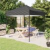 Folding Party Tent Anthracite 2x2 M