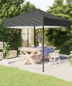 Folding Party Tent Anthracite 2x2 M