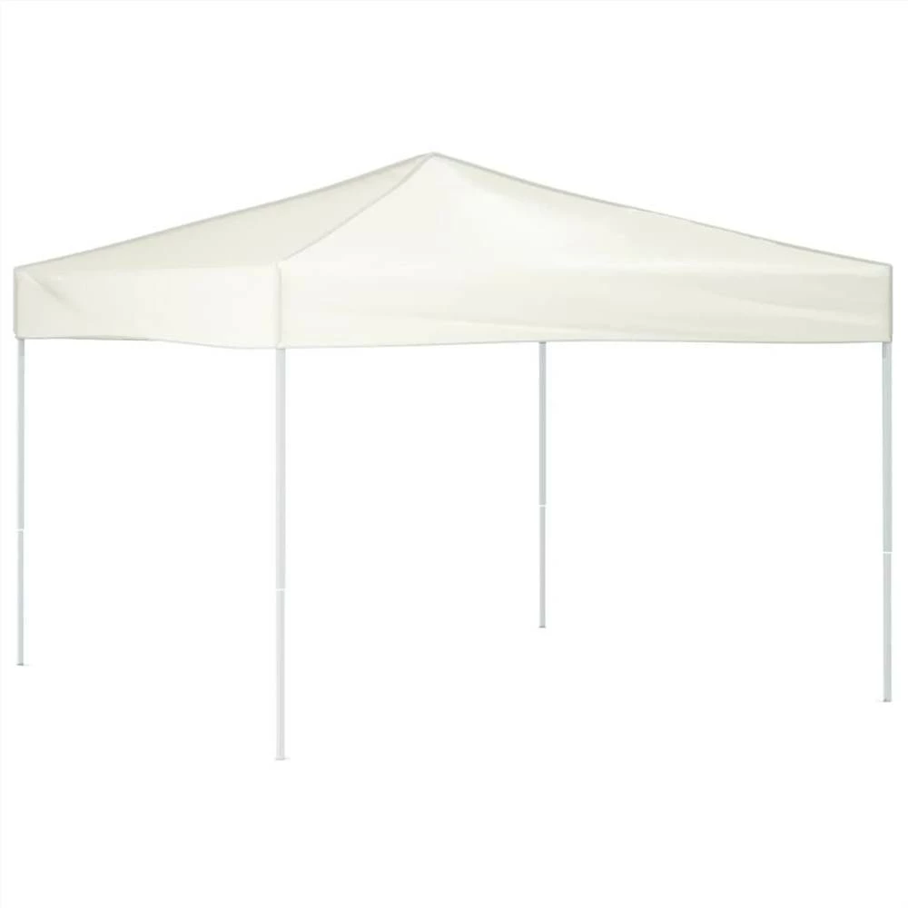 Folding Party Tent Cream 3x3 M - Image 2