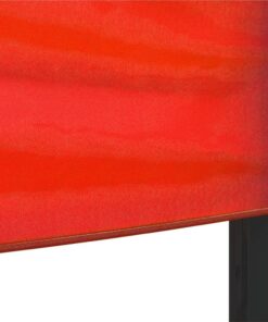 Folding Party Tent Red 3x3 M -Room Folding Party Tent Red 3x3 m 515032 3