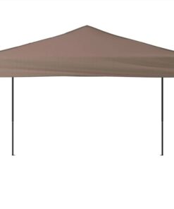 Folding Party Tent Taupe 3x3 M -Room Folding Party Tent Taupe 3x3 m 514614 2