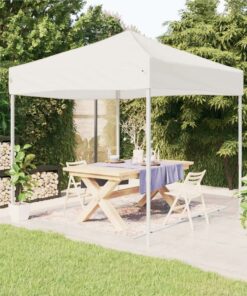 Folding Party Tent White 3x3 M