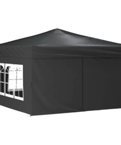 Folding Party Tent With Sidewalls Anthracite 3x3 M 3 Folding Party Tent With Sidewalls Anthracite 3x3 M -Room Folding Party Tent with Sidewalls Anthracite 3x3 m 515470 1