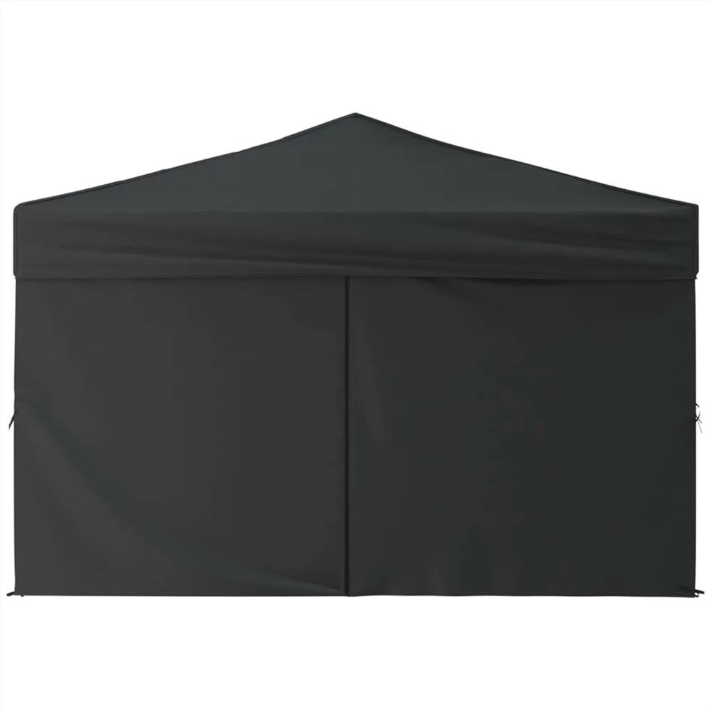 Folding Party Tent With Sidewalls Anthracite 3x3 M - Image 4