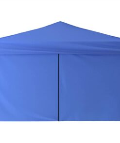 Folding Party Tent With Sidewalls Blue 3x3 M 5 Folding Party Tent With Sidewalls Blue 3x3 M -Room Folding Party Tent with Sidewalls Blue 3x3 m 515493 3