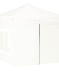 Folding Party Tent With Sidewalls White 2x2 M 4 Folding Party Tent With Sidewalls White 2x2 M -Room Folding Party Tent with Sidewalls White 2x2 m 515496 2