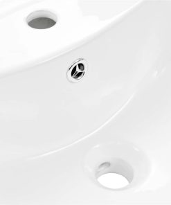 Freestanding Basin With Pedestal Ceramic White 520x440x190 Mm 6 Freestanding Basin With Pedestal Ceramic White 520x440x190 Mm -Room Freestanding Basin with Pedestal Ceramic White 520x440x190 mm 444443 4