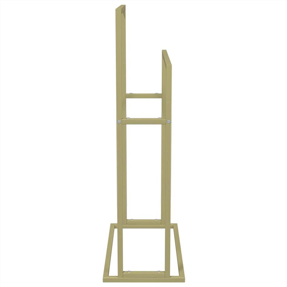 Freestanding Towel Rack Gold 48x24x78.5 cm Iron Freestanding Towel Rack Gold 48x24x78.5 Cm Iron -Room Freestanding Towel Rack Gold 48x24x78 5 cm Iron 512964 3