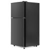 Merax Fridge-freezer Double-door, 60L Total Volume, 22L Freezer Volume, 38L Refrigerate Volume 172 KWh/annum, -27 -13 Celsius -Room Fridge freezer Double door 60L Total Volume 22L Freezer Volume 501461 1