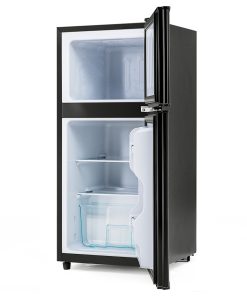 Merax Fridge-freezer Double-door, 60L Total Volume, 22L Freezer Volume, 38L Refrigerate Volume 172 KWh/annum, -27 -13 Celsius 6 Merax Fridge-freezer Double-door, 60L Total Volume, 22L Freezer Volume, 38L Refrigerate Volume 172 KWh/annum, -27 -13 Celsius -Room Fridge freezer Double door 60L Total Volume 22L Freezer Volume 501461 4