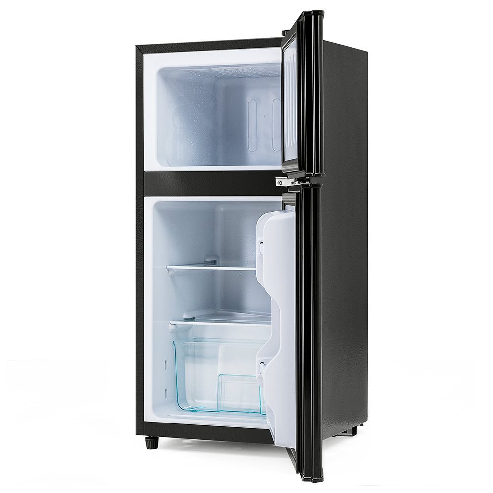 Fridge-freezer Double-door, 60L Total Volume, 22L Freezer Volume, 38L Refrigerate Volume 172 kWh/annum, -27 -13 Celsius Merax Fridge-freezer Double-door, 60L Total Volume, 22L Freezer Volume, 38L Refrigerate Volume 172 KWh/annum, -27 -13 Celsius -Room Fridge freezer Double door 60L Total Volume 22L Freezer Volume 501461 4