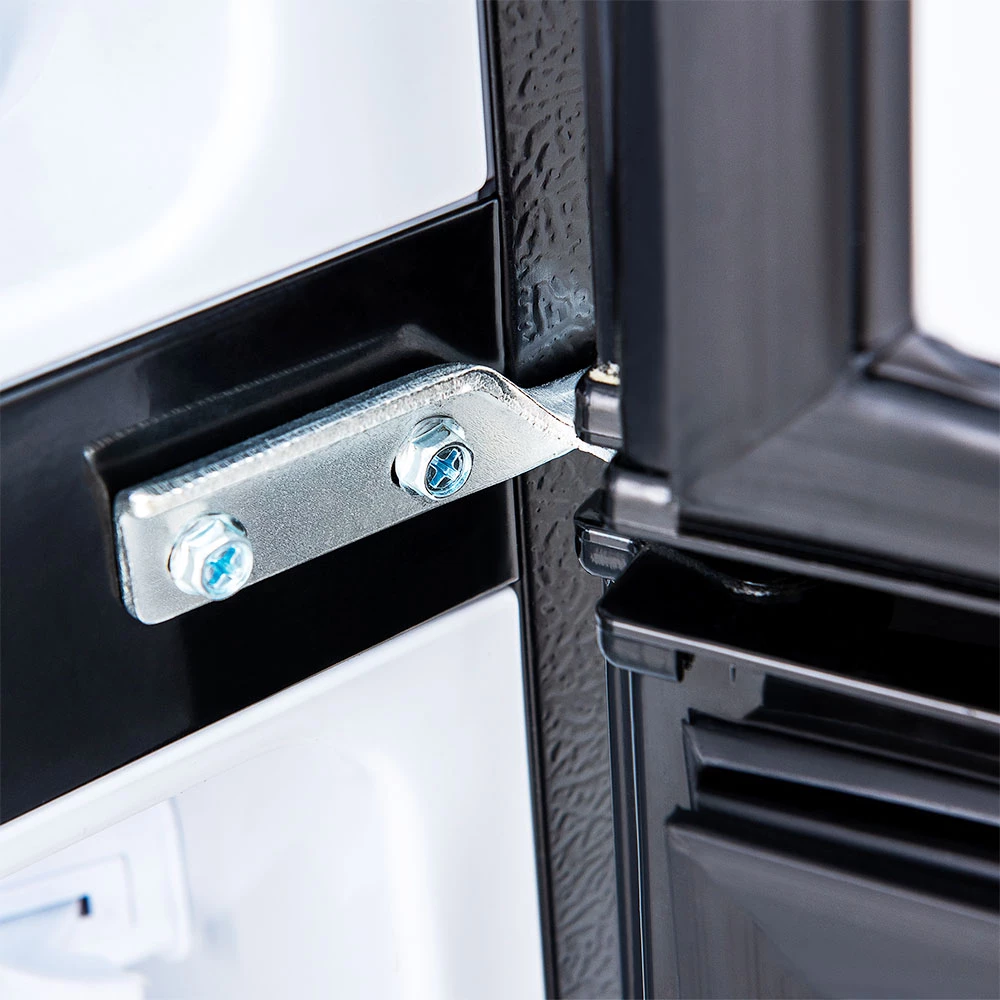 Merax Fridge-freezer Double-door, 60L Total Volume, 22L Freezer Volume, 38L Refrigerate Volume 172 KWh/annum, -27 -13 Celsius - Image 6