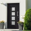 Front Door Anthracite 98x190 Cm 1 Front Door Anthracite 98x190 Cm -Room Front Door Anthracite 98x190 cm 435754 0