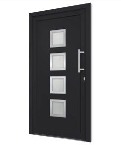 Front Door Anthracite 98x190 Cm -Room Front Door Anthracite 98x190 cm 435754 3