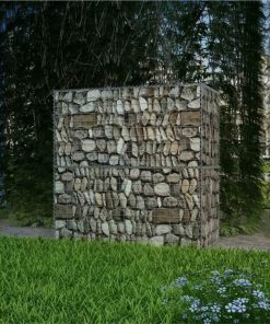 Gabion Basket Galvanised Steel 100x50x100 Cm