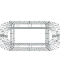 Gabion Raised Bed Galvanised Iron 120x50x100 Cm 6 Gabion Raised Bed Galvanised Iron 120x50x100 Cm -Room Gabion Raised Bed Galvanised Iron 120x50x100 cm 514269 4