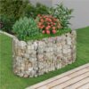 Gabion Raised Bed Galvanised Iron 120x50x50 Cm -Room Gabion Raised Bed Galvanised Iron 120x50x50 cm 513254 0