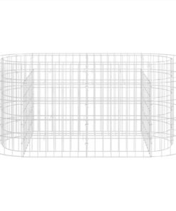 Gabion Raised Bed Galvanised Iron 120x50x50 Cm 5 Gabion Raised Bed Galvanised Iron 120x50x50 Cm -Room Gabion Raised Bed Galvanised Iron 120x50x50 cm 513254 3