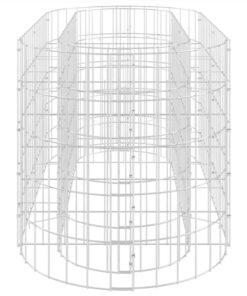 Gabion Raised Bed Galvanised Iron 120x50x50 Cm 6 Gabion Raised Bed Galvanised Iron 120x50x50 Cm -Room Gabion Raised Bed Galvanised Iron 120x50x50 cm 513254 4