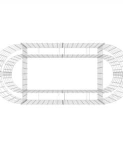Gabion Raised Bed Galvanised Iron 120x50x50 Cm 7 Gabion Raised Bed Galvanised Iron 120x50x50 Cm -Room Gabion Raised Bed Galvanised Iron 120x50x50 cm 513254 5