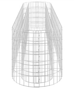 Gabion Raised Bed Galvanised Iron 260x50x50 Cm -Room Gabion Raised Bed Galvanised Iron 260x50x50 cm 513255 4