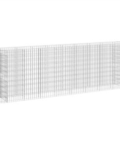 Gabion Raised Bed Galvanised Iron 330x50x100 Cm 3 Gabion Raised Bed Galvanised Iron 330x50x100 Cm -Room Gabion Raised Bed Galvanised Iron 330x50x100 cm 515714 1