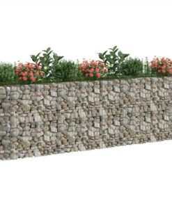 Gabion Raised Bed Galvanised Iron 330x50x100 Cm 4 Gabion Raised Bed Galvanised Iron 330x50x100 Cm -Room Gabion Raised Bed Galvanised Iron 330x50x100 cm 515714 2